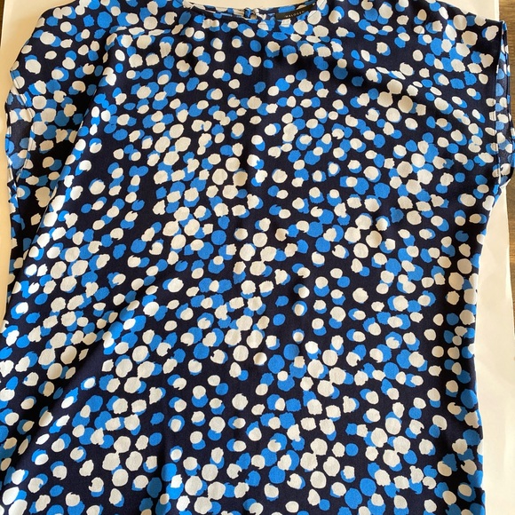 Halogen cap sleeve womens blouse - Picture 5 of 5